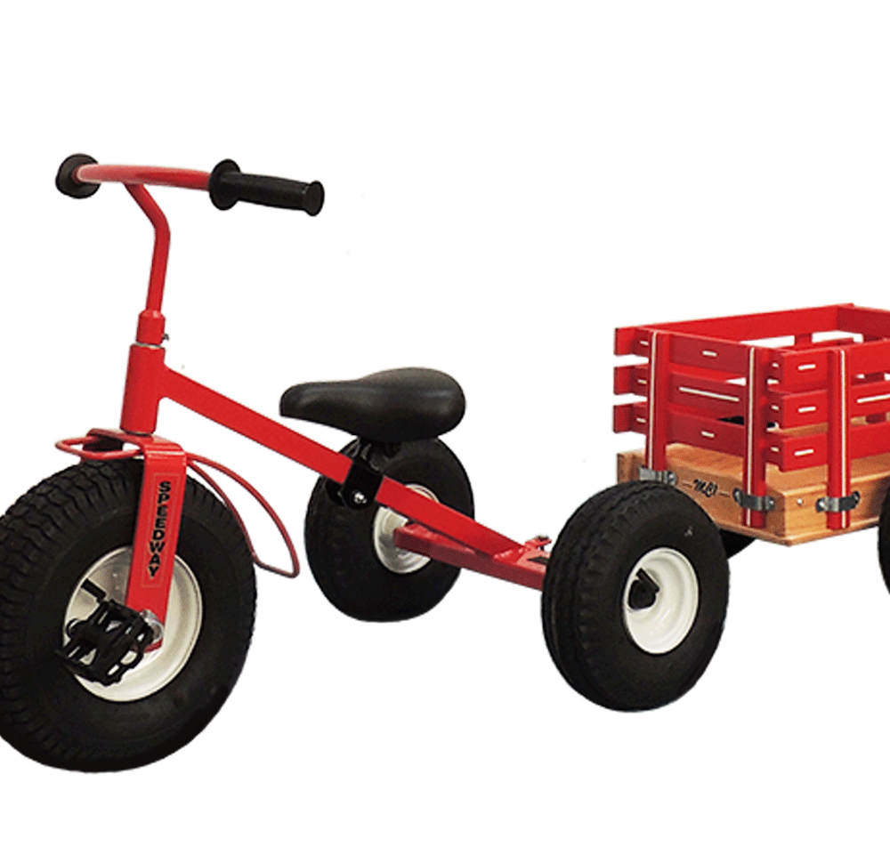 tricycle with wagon for toddlers