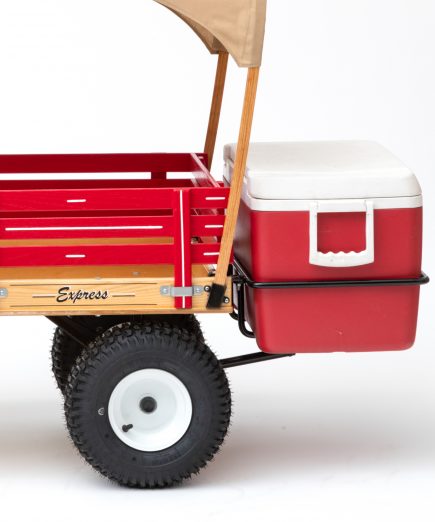 ice chest holder on a play wagon 2