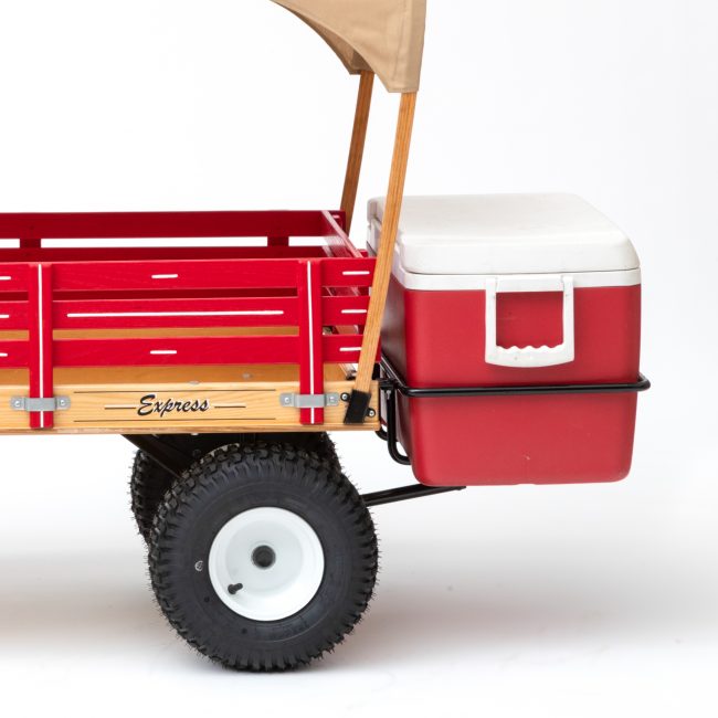 ice chest holder on a play wagon 2
