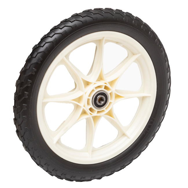 16 inch flat free spoke wheel