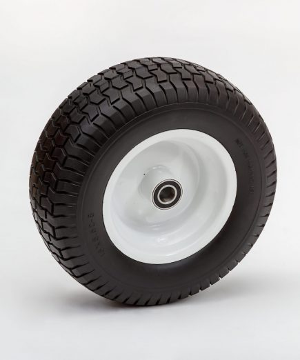 Lapp Wheels 16 Pneumatic Wheel Rim Color/Tread Pattern Options Wheel/Hub/Bearing Size Options Wheelbarrow/Hand Truck/Garden cart Replacement 3 Offset hub - 1 Axle Bearing