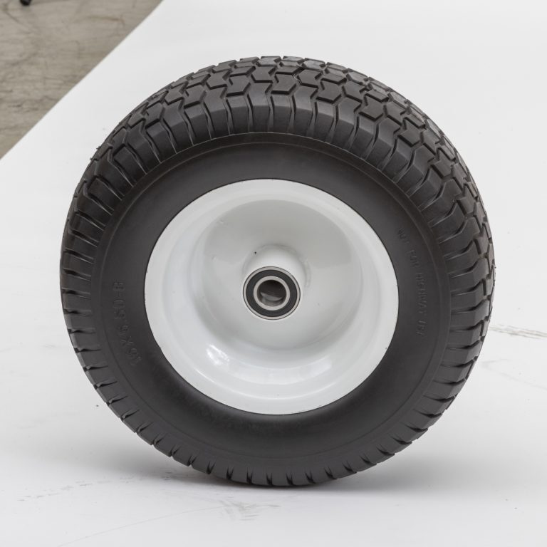 Lapp Wheels, 16 inch, 16x6.508, Flat Free Wheel with Turf Tread Lapp Wagons