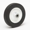 8175h 8 hard rubber wheel 81 75 ribbed 1 3 8 oc box cart tire