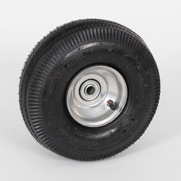Wagon/Tricycle/Utility cart Replacement Lapp Wheels 10.4 Economy Pneumatic Wheel Gray 4.10/3.50-4 Wheel Size 