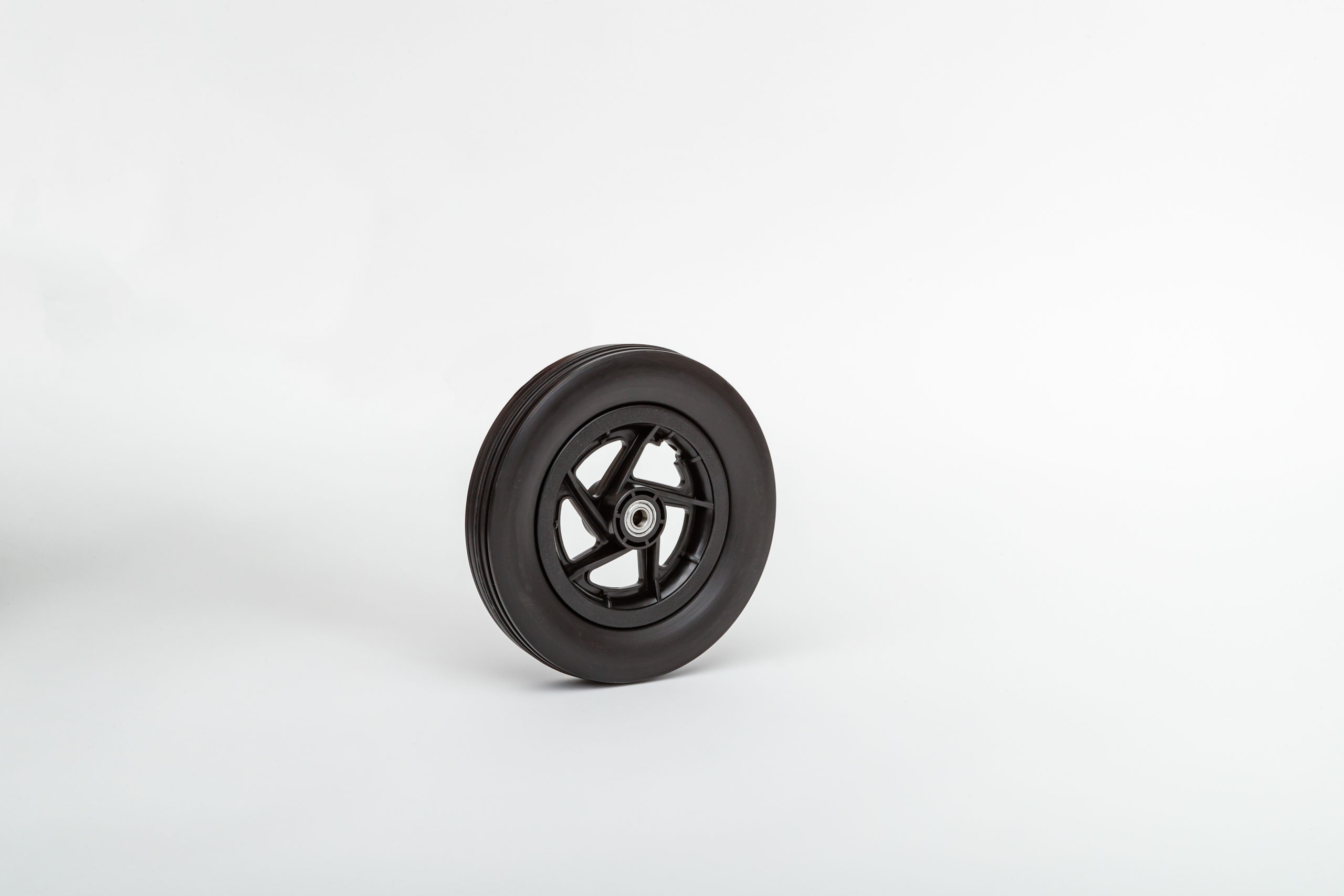 Lapp Wheels 10.5 Flat Free hand truck Replacement Wheel with a 4.10/3.50-4  Wheel Size - Lapp Wagons